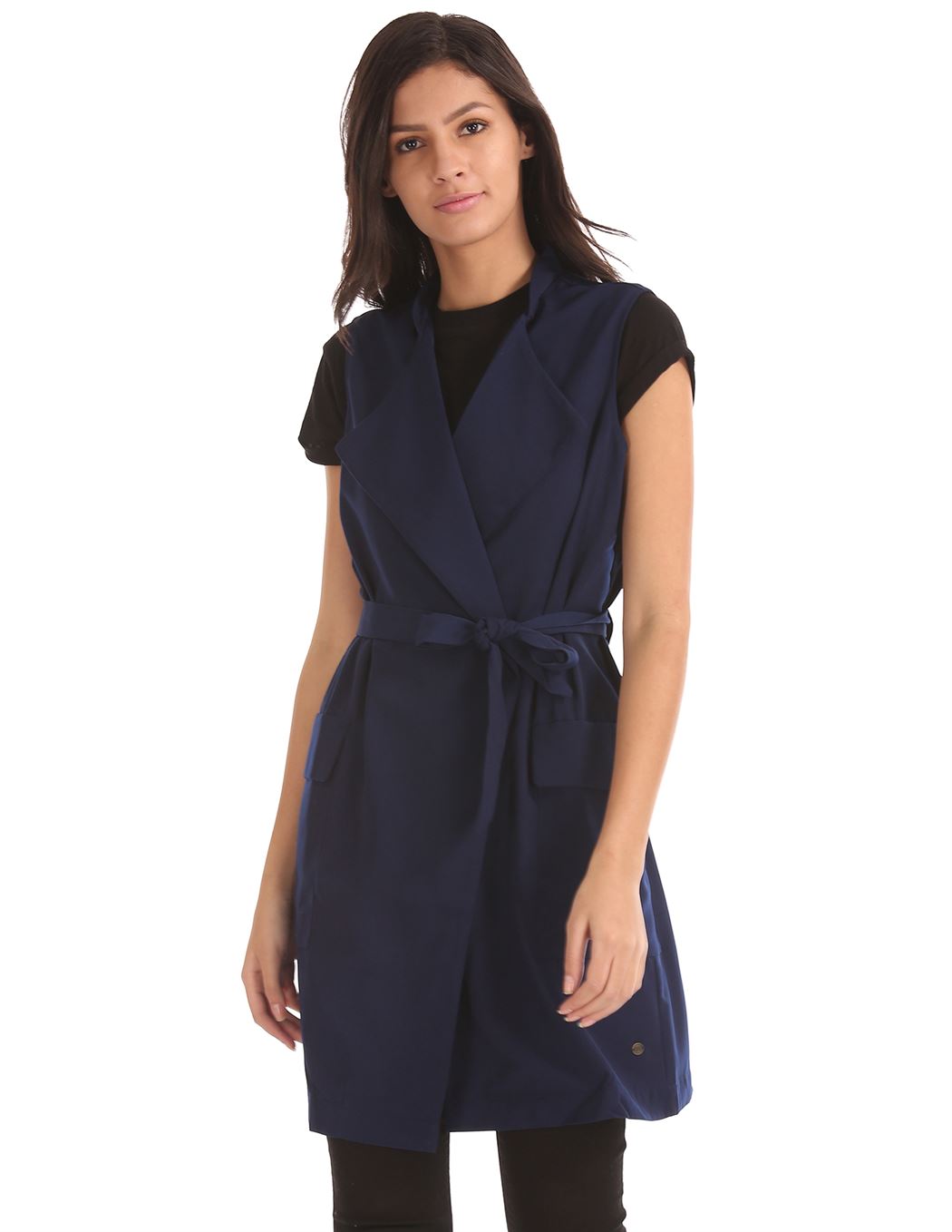 U.S. Polo Assn. Women Casual Wear Solid Shrug
